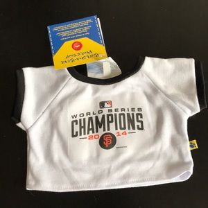 Build-a-bear NWT Giants shirt